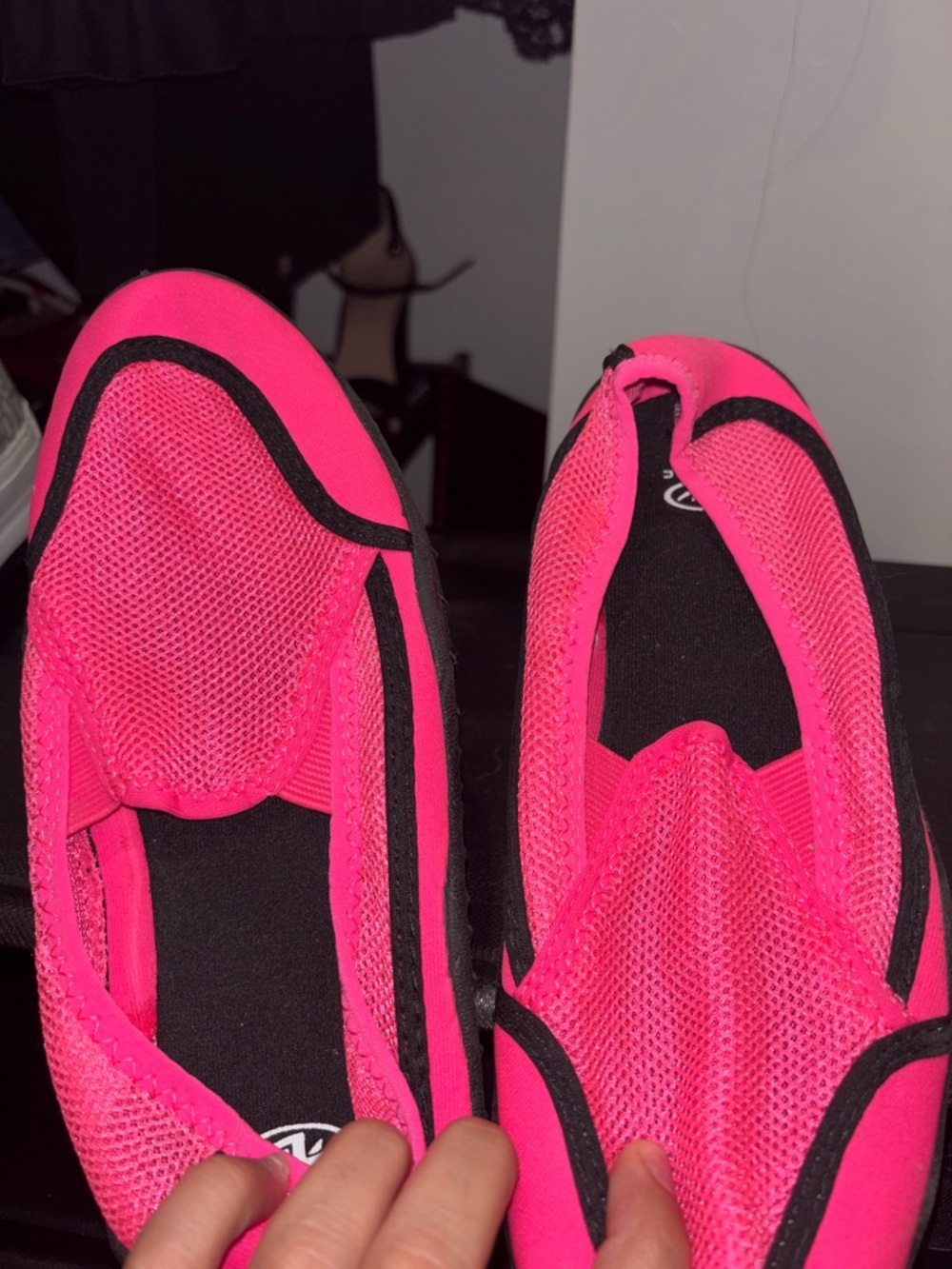 Athletic Works Pink Slip-On Moccasin Water Shoes - Picture 5 of 5